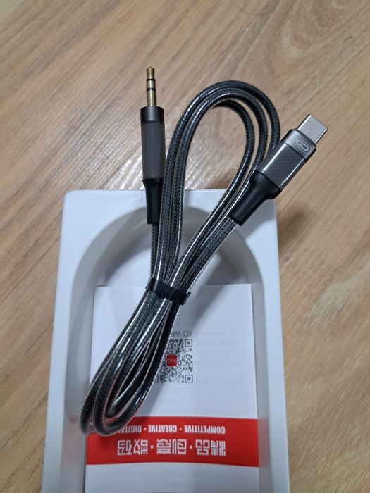 Cabo Áudio USB-C para Jack 3.5mm Macho (1m) - Novo