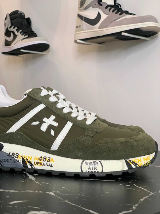 Кросівки Premiata Landeck 6403 Green: 7 790 грн. - Кроссовки для
