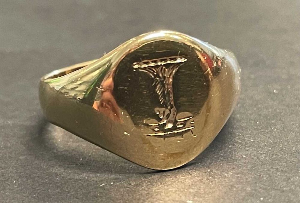 Złoty sygnet 9kt (375) 6,04 gram R21