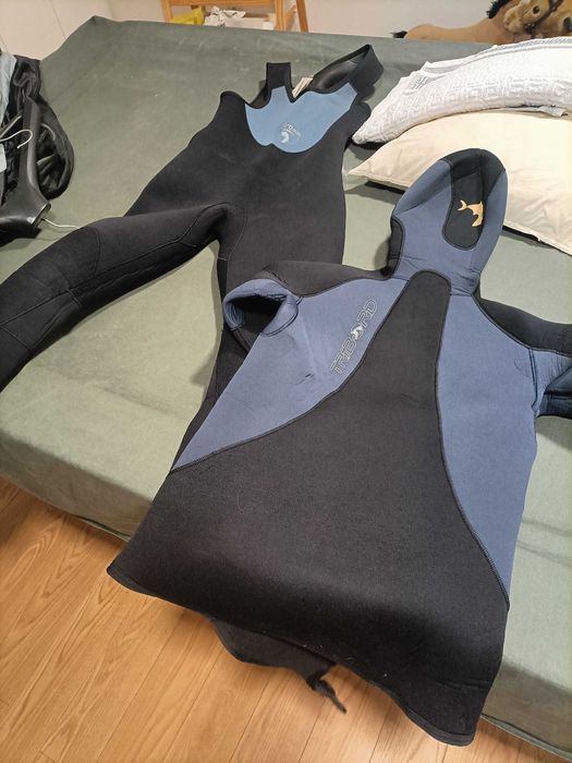 Fato de mergulho 6.0mm em muito bom estado