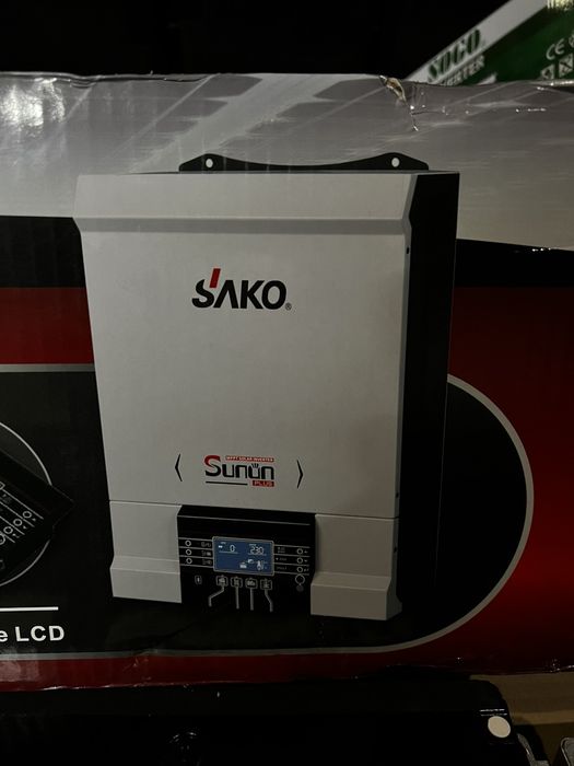 Инвертор новые sako sunon plus 2025 год 5.5 кВт 48 вольт в наличии