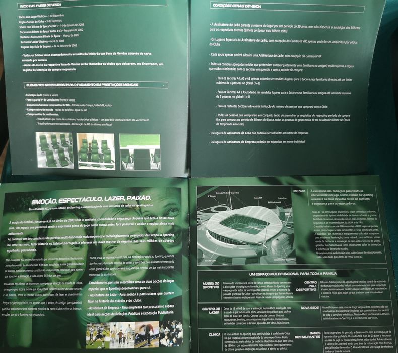 Jornal O Sporting - Edição Especial Novo Estádio, 2003