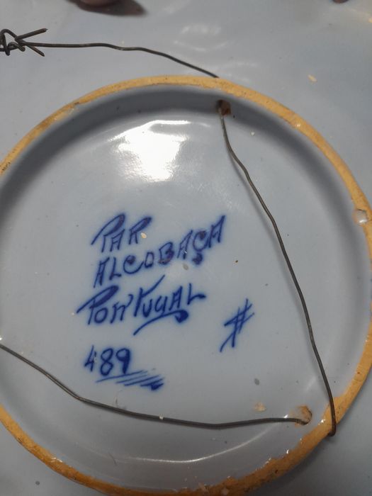 Hand-painted plate64750569201027123