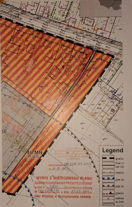 Sprzedam działkę budowlaną w Konstantynowie Łódzkim