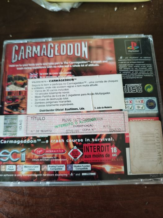 Carmageddon Playstation 1