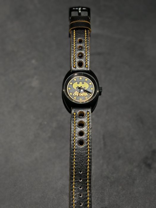 Zegarek męski BATMAN automatyczny custom Seiko mod