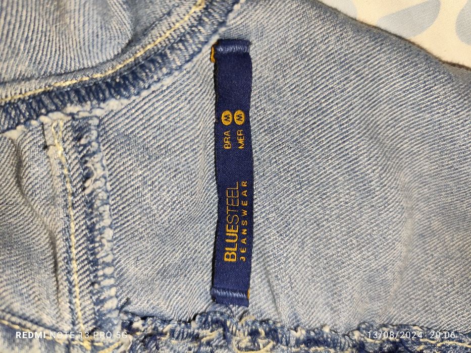 Top de ganga, manga bufante.