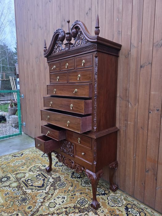 Szyfoniera kredens komoda szufladowa chippendaile #2158 Stylowy Węgrów