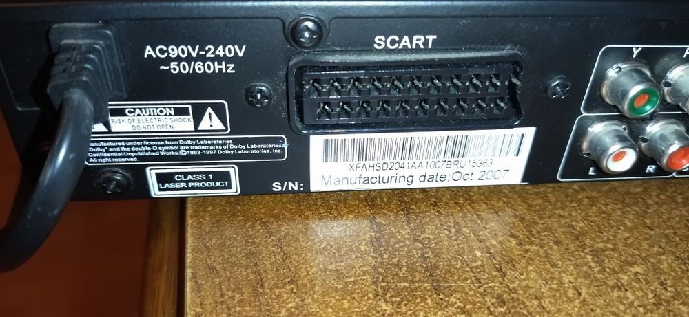 Двд плеєр DVD XORO HSD 2041 mpeg-4