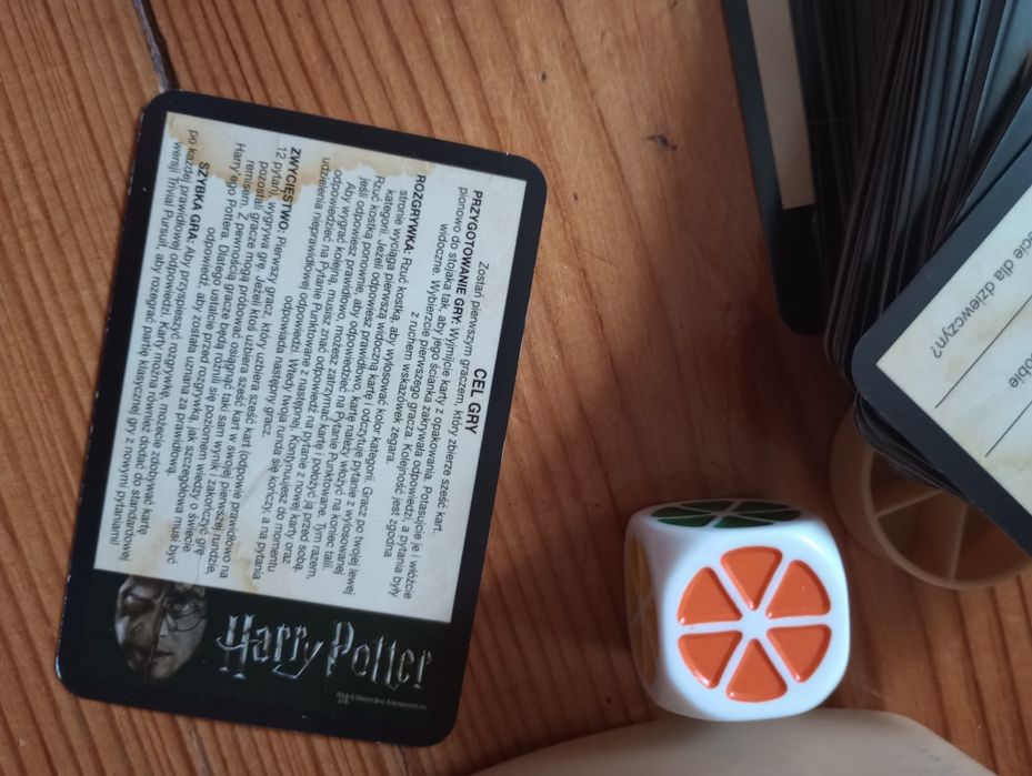 Gra Harry Potter po polsku + silikonowa forma do ciasta Harry Potter