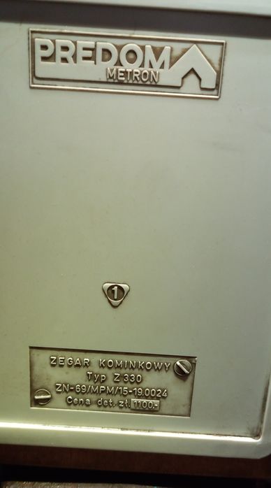 Zegar kominkowy Predom metron