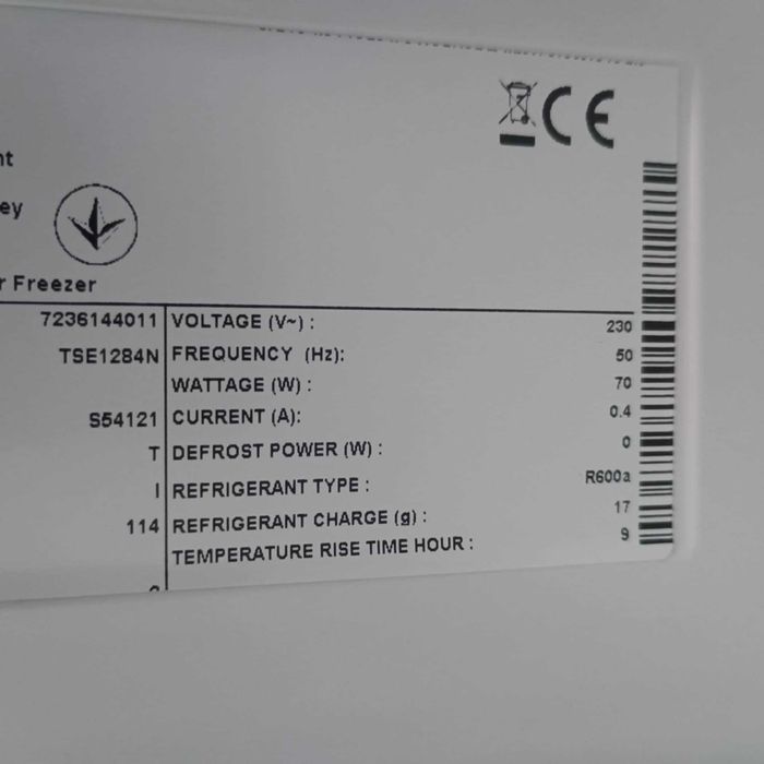 Lodówka BEKO - 114 l.