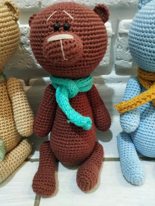 Интерьерные декорные мишки ручной работы hand made