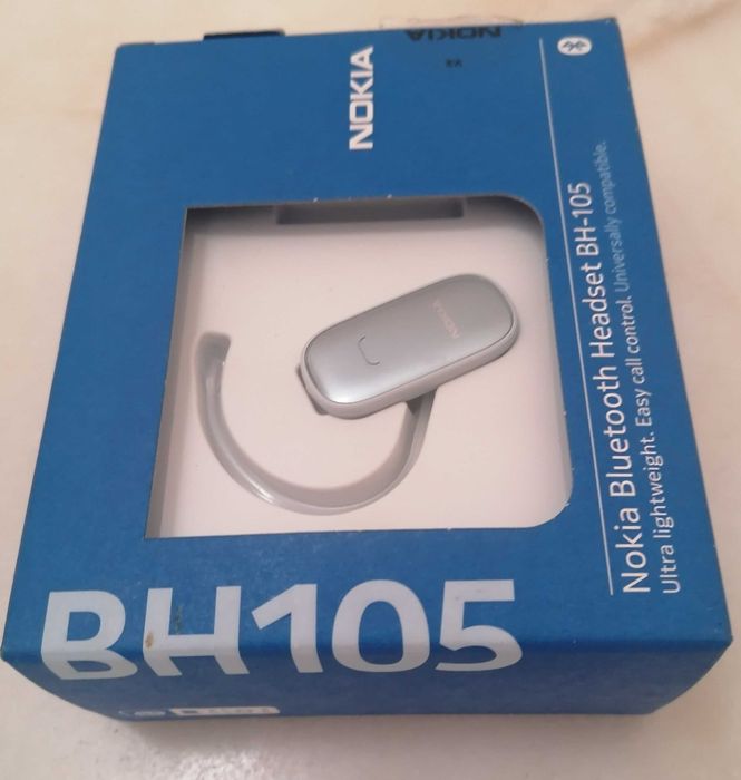 Auricular com microfone - Nokia Bluetooth Headset BH-105