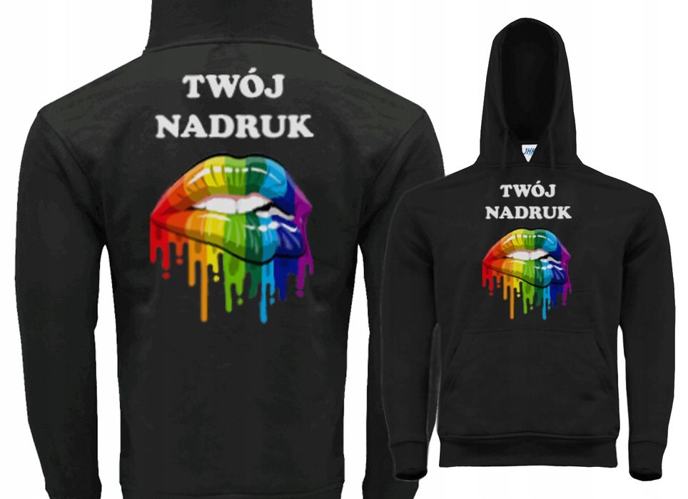 Koszulka Bluza z własnym nadrukiem logo zdjęciem