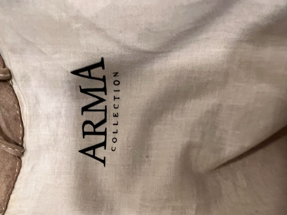 Kurtka damska zamszowa arma 44 xxl skorzana ruda camel