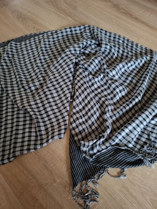 Szalik męski odcienie szarości