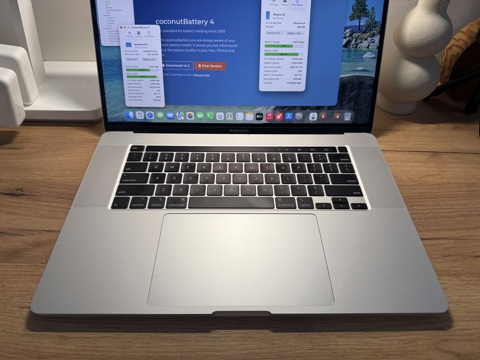 MacBook Pro 16’ 2019 Intel i9 32Gb 512Gb Radeon 4Gb 93%