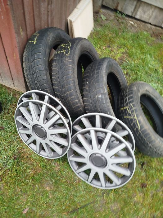 Opony zima 165/70r14 kołpaki