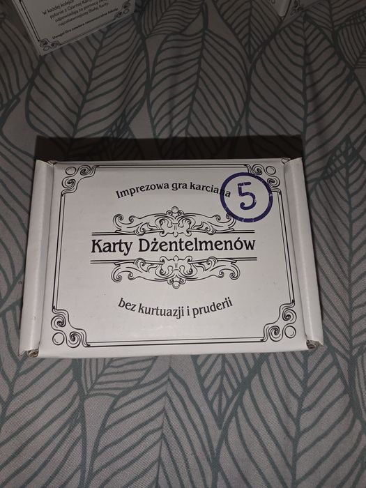 Gra Karty dżentelmenów 1,3 i 5 część