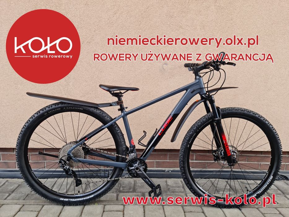 Rower górski MTB CUBE koła 29 SHIMANO DEORE aluminium rabat polecam ROCKSHOX WYSYŁKA