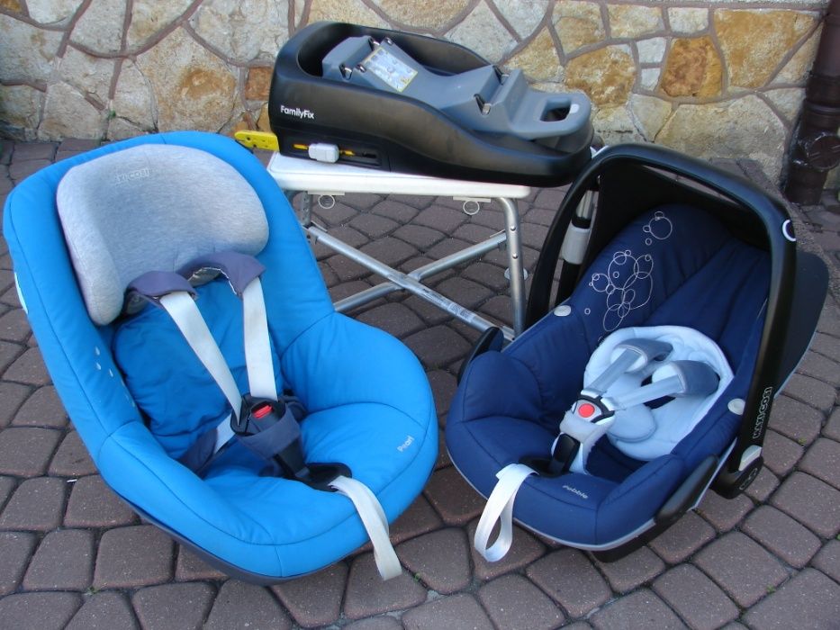Maxi Cosi PEARL baza Family Fix Maxi Cosi Peble ZESTAW foteliki sam