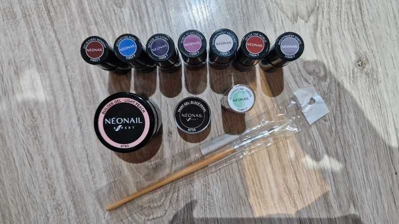 NeoNail lakiery hybrydowe żele dodatki