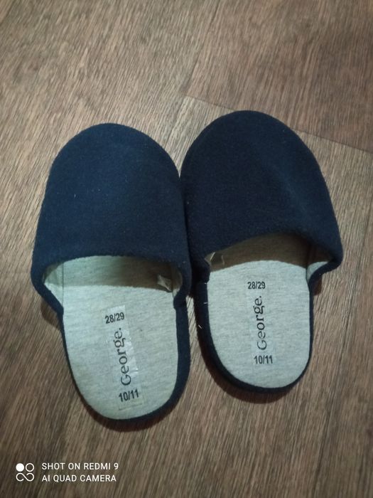 Тапочки Зайчик,(девочка, мальчик) 18-19 см, тёплые, для дома, Stompeez