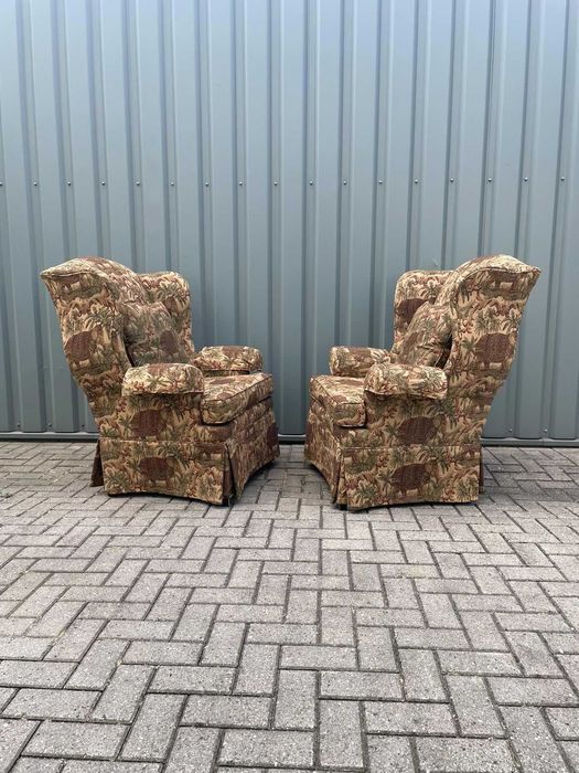 Sofá cadeirão Poltrona Vintage Americano