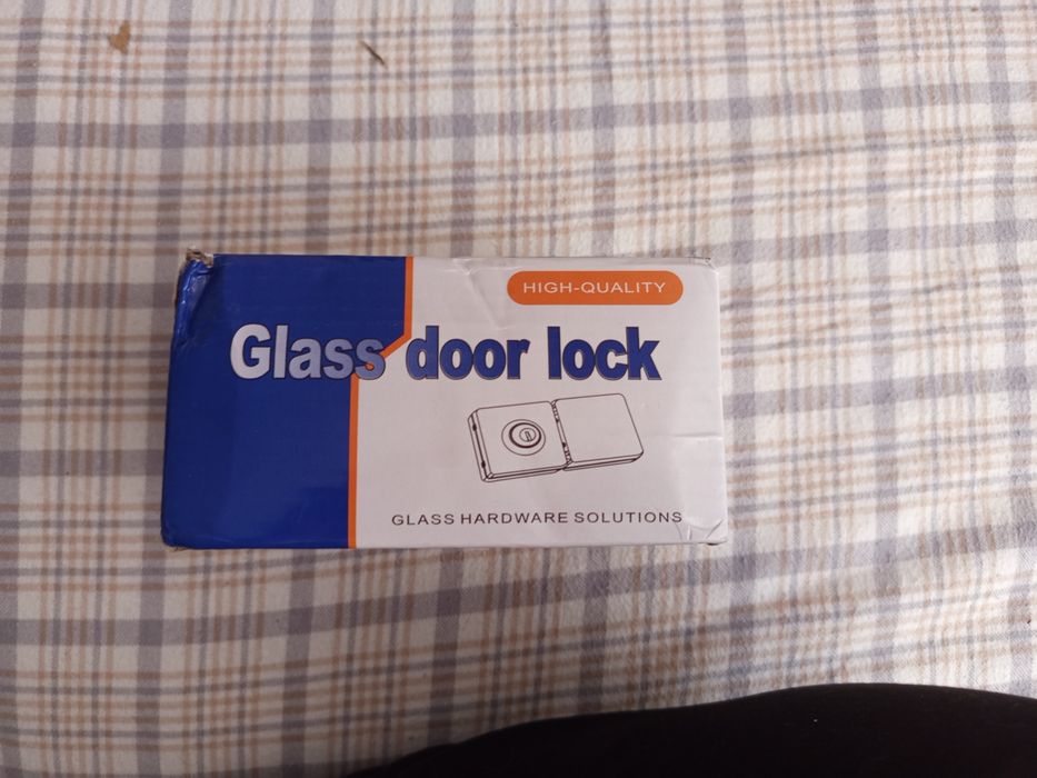 fechadura para porta de vidro