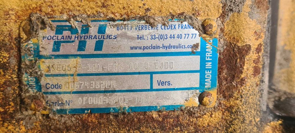 Silnik hydrauliczny, hydromotor POCLAIN MSE08-2-121-F08-1120-Ej00
