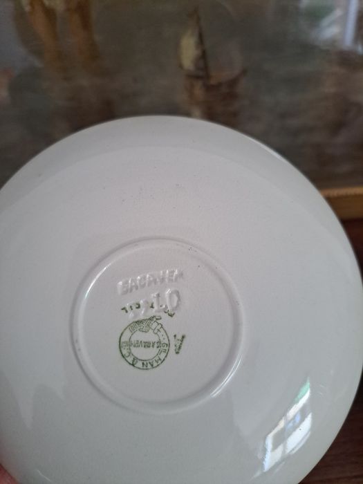 Serviço de chá da fábrica de Cerâmica Sacavém