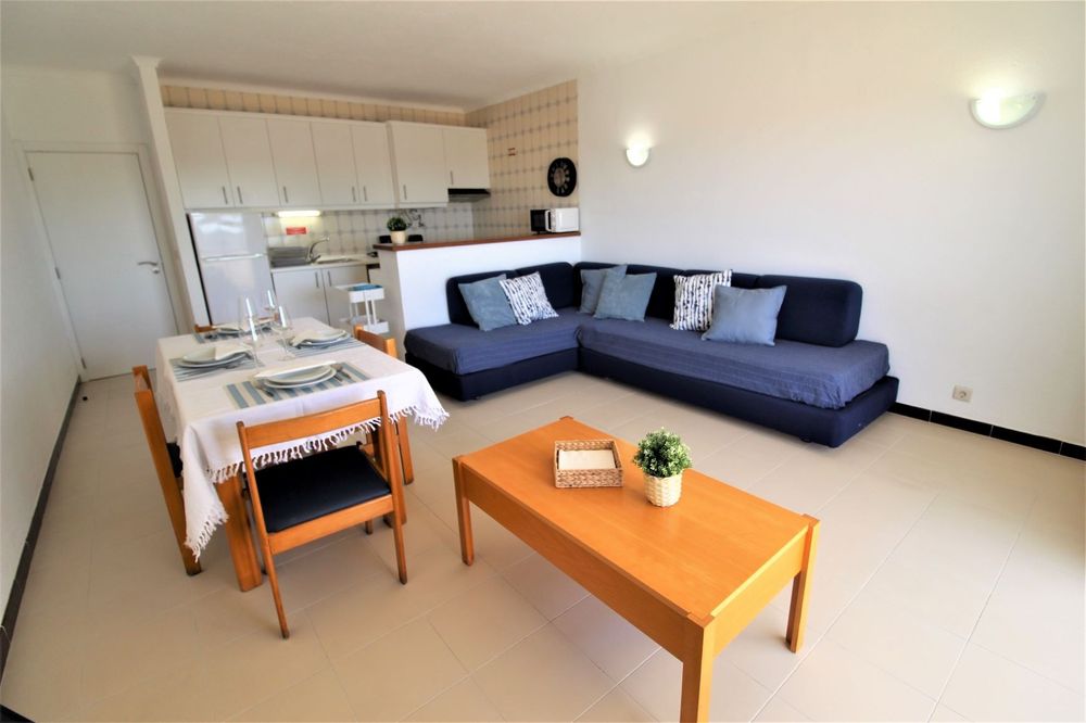 T1 Albufeira Centro | Vista Mar | Piscinas e Varanda