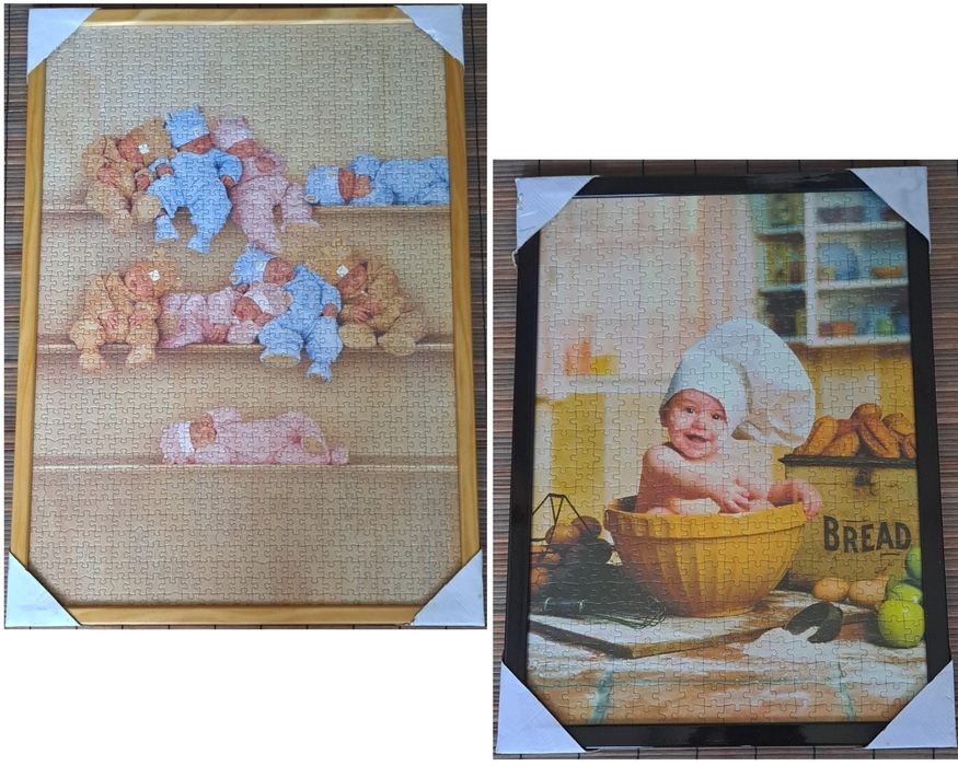 Puzzles com moldura/ Quadros
