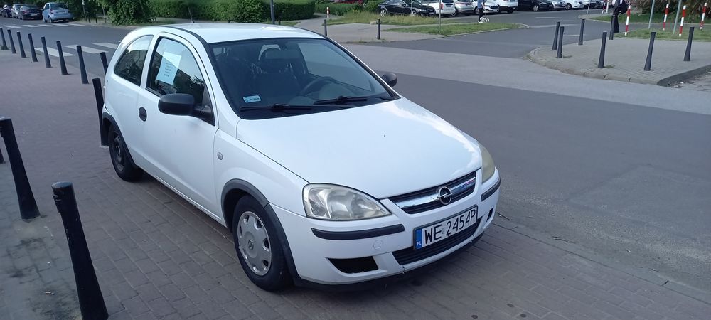 Opel Corsa C 1.2 Twinport 80 km 2006 r. Z HAKIEM
