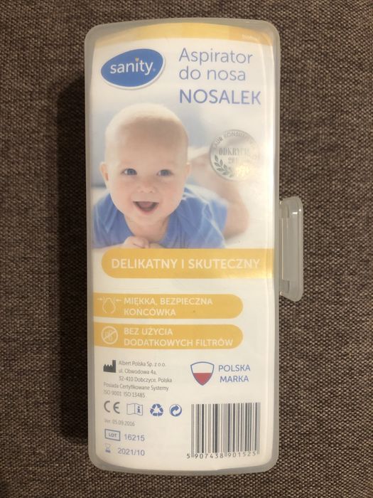 Аспіратор для носа Sanity Nosalek