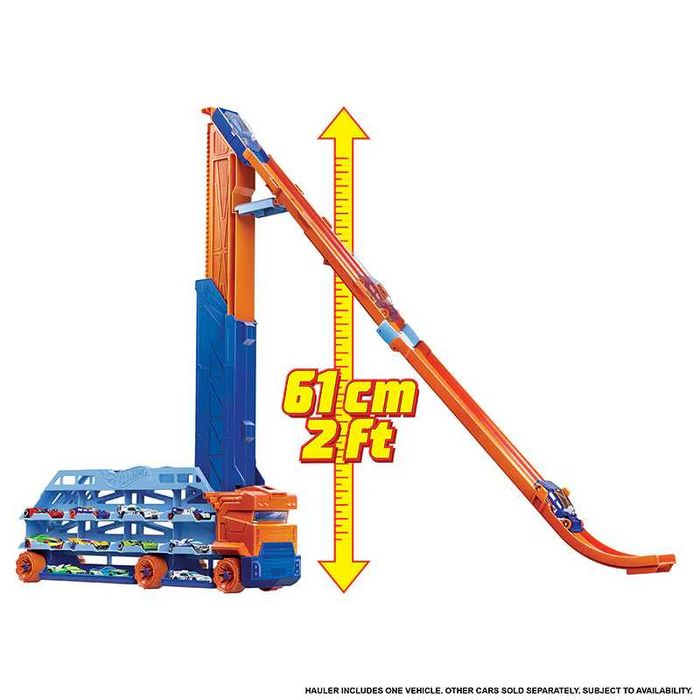 Трек Хот вілс Вантажівка-транспортер Суперспуск Hot Wheels HDY92