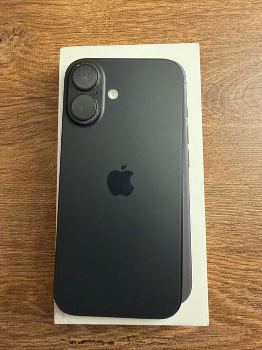 Iphone 16 black 128gb super stan 92% bateria