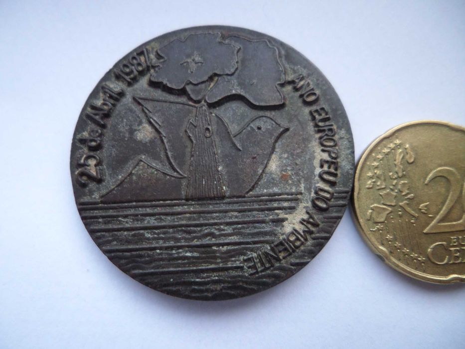 Medalha Camara Municipal de Alcaçer do Sal  1987