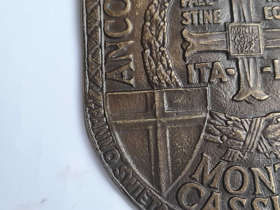 Ryngraf 2. Korpus Polski - Monte Cassino (10 Pułk Artylerii Ciężkiej)