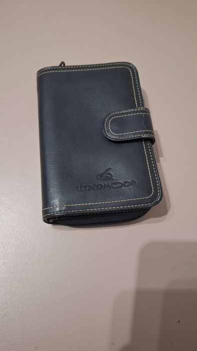 Portfel męski Leder Moda bardzo pojemny