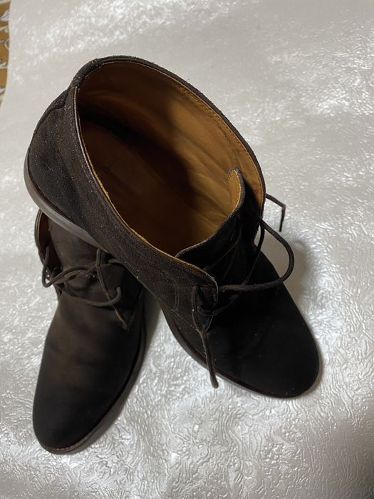 Чоловічі замшеві дезерти черевики Massimo Dutti