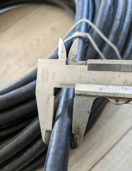 Кабель силовий , мідний, броньований 45м