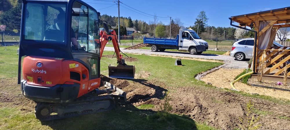 Transport i sprzedaz kruszyw,uslugi koparka