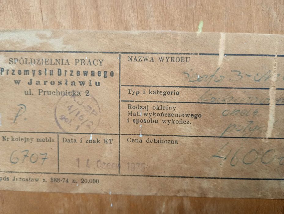 Szafa trzydrzwiowa PRL 1979