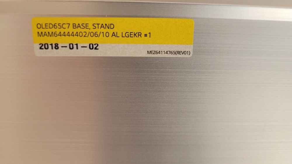 Stopa do tv lg oled