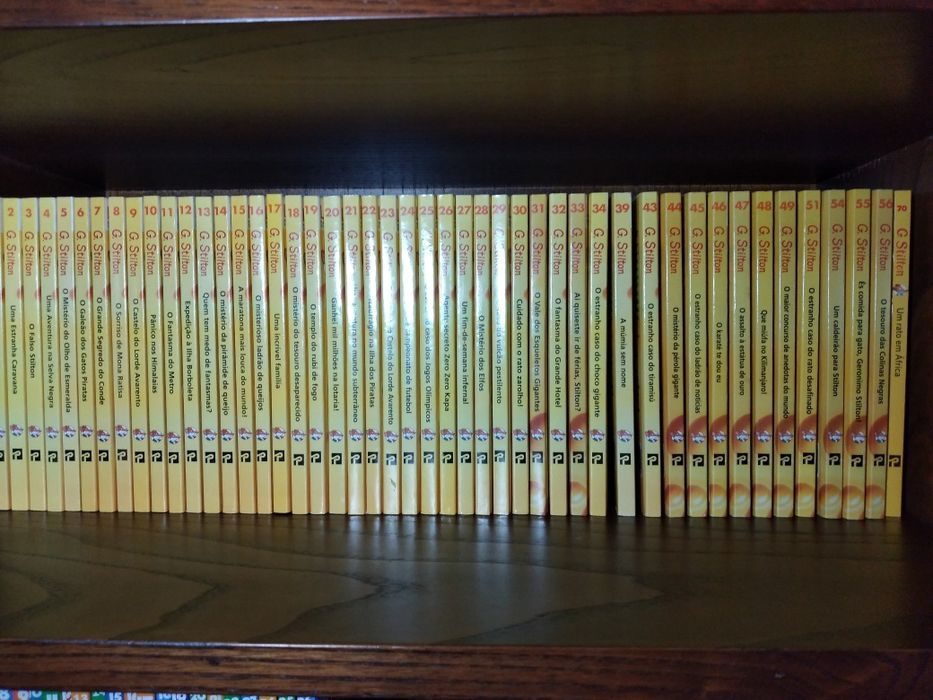 Livros Geronimo Stilton