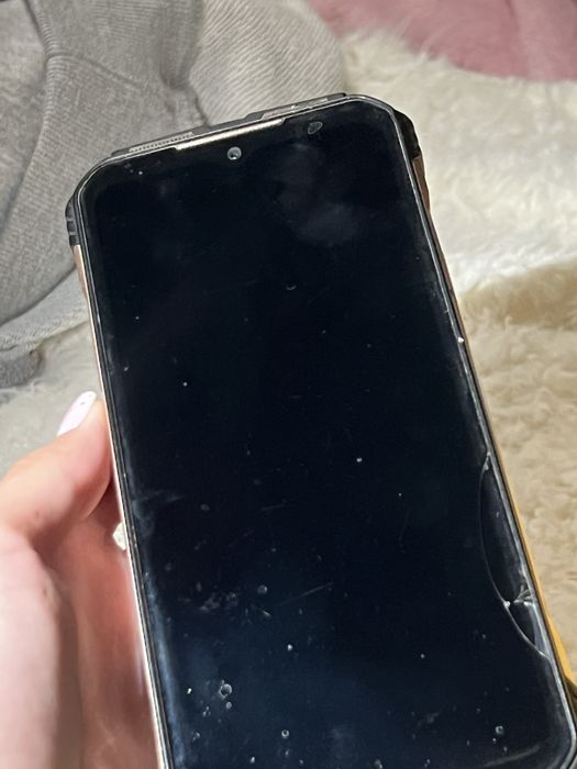 Смартфон Doogee V Max 5G 12/256 Gb з акб 22000 мАг чорно золотистий