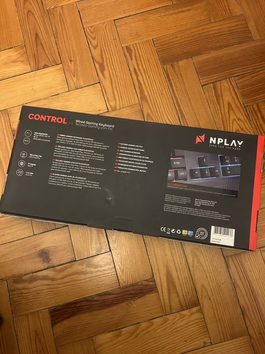 Teclado control gaming keyboard
