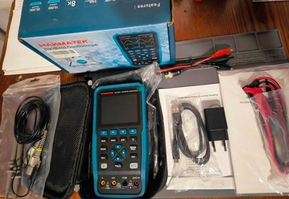 Осцилограф-мультиметр-генератор сигналу (новий!) HANMATEK HO102S